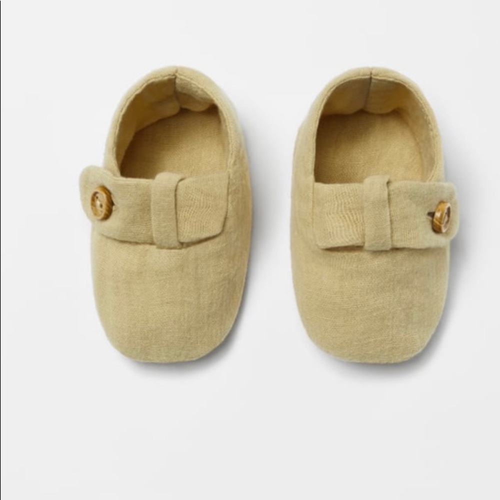Zara Baby Cotton Booties 0-12months - Picture 3 of 14